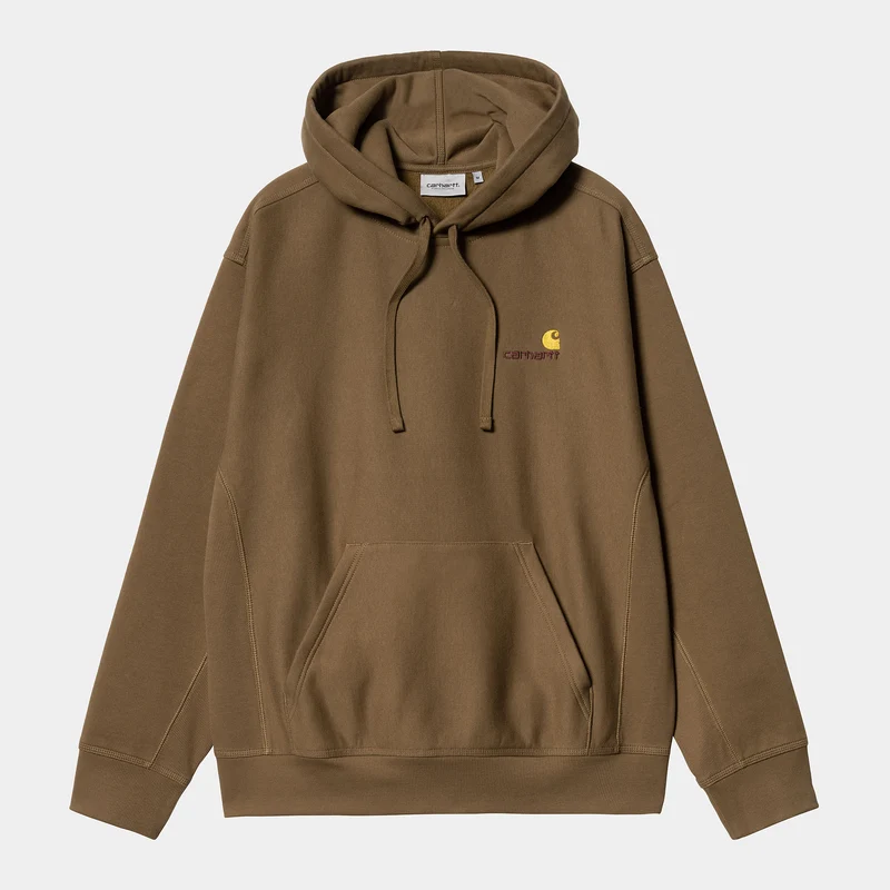 Carhartt WIP Herr American Script Träningströja - Lumber