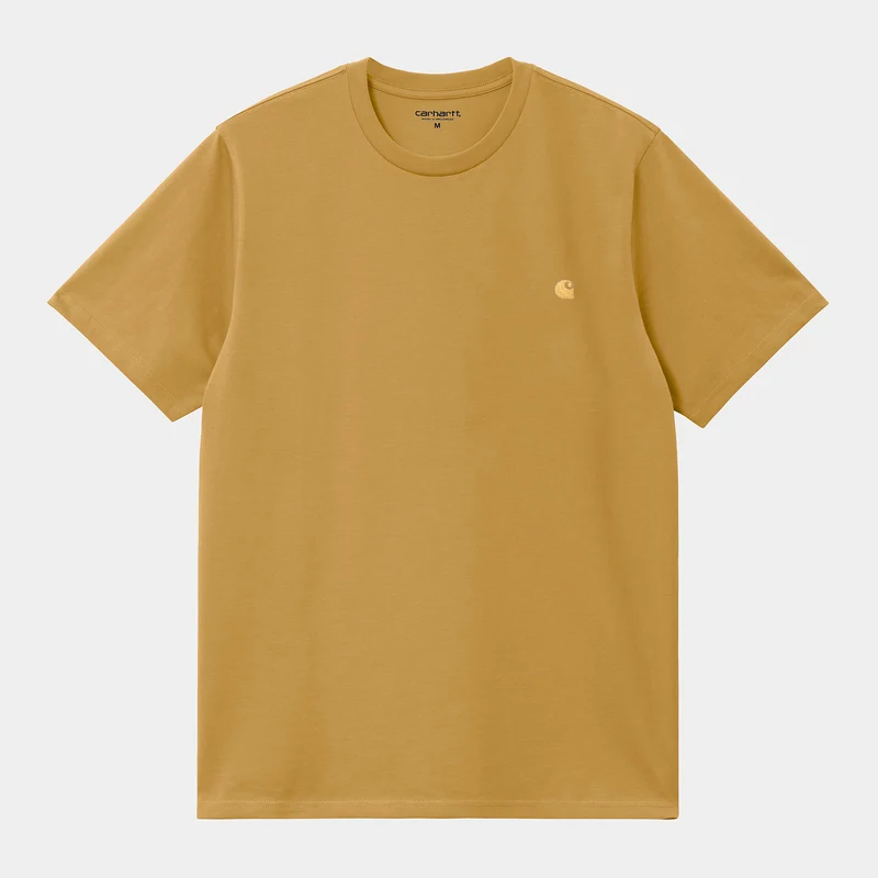 Carhartt WIP Chase kortärmad t-shirt för män - Sunray