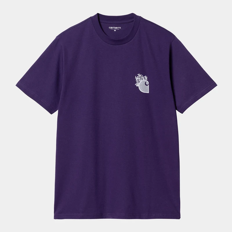 Carhartt WIP Herr Little Hellraiser T-shirt - Tyrian