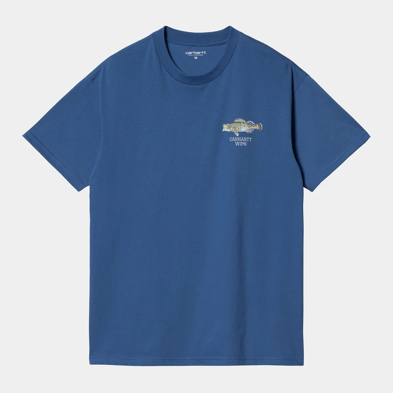 Carhartt WIP Fisk T-shirt för män - Acapulco