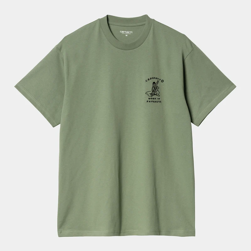 Carhartt WIP Mens Icons T-Shirt - Park / Svart