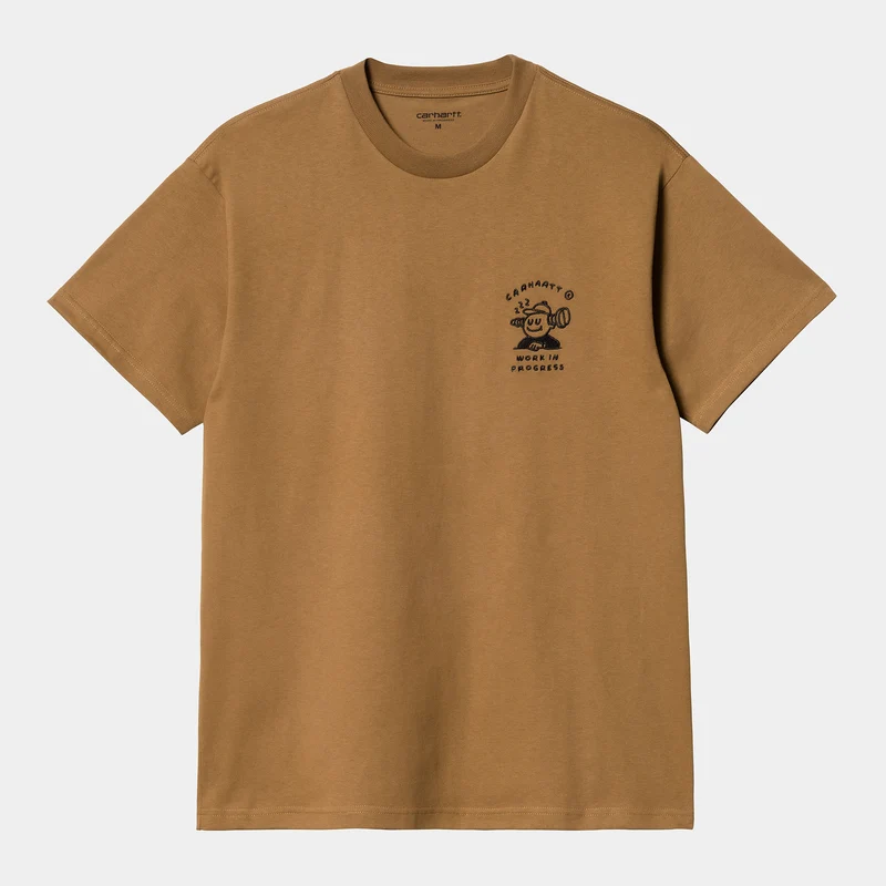 Carhartt WIP Mens Icons T-Shirt - Hamilton Brun / Svart