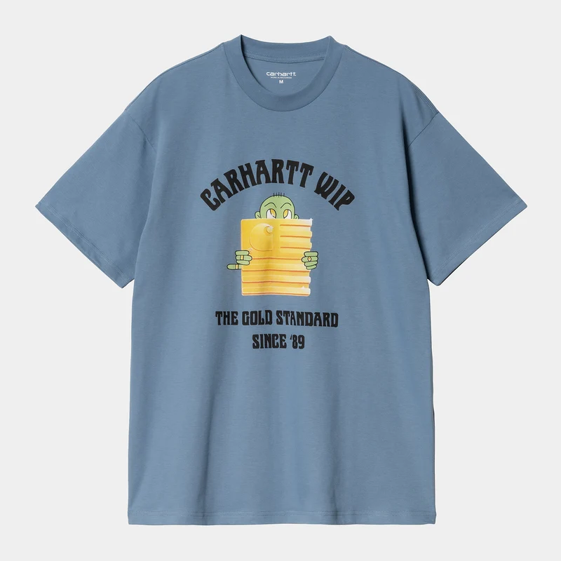 Carhartt WIP Herr Gold Standard kortärmad T-shirt - Sorrent
