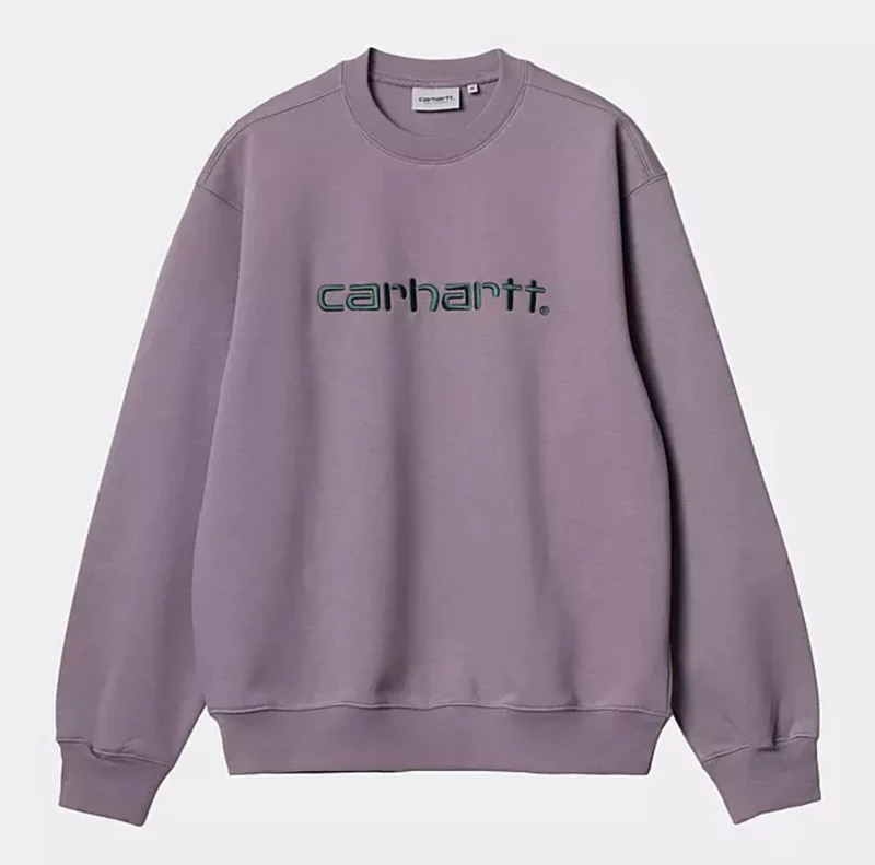 Carhartt WIP Herr Carhartt WIP Sweat Top - Glasaktig lila
