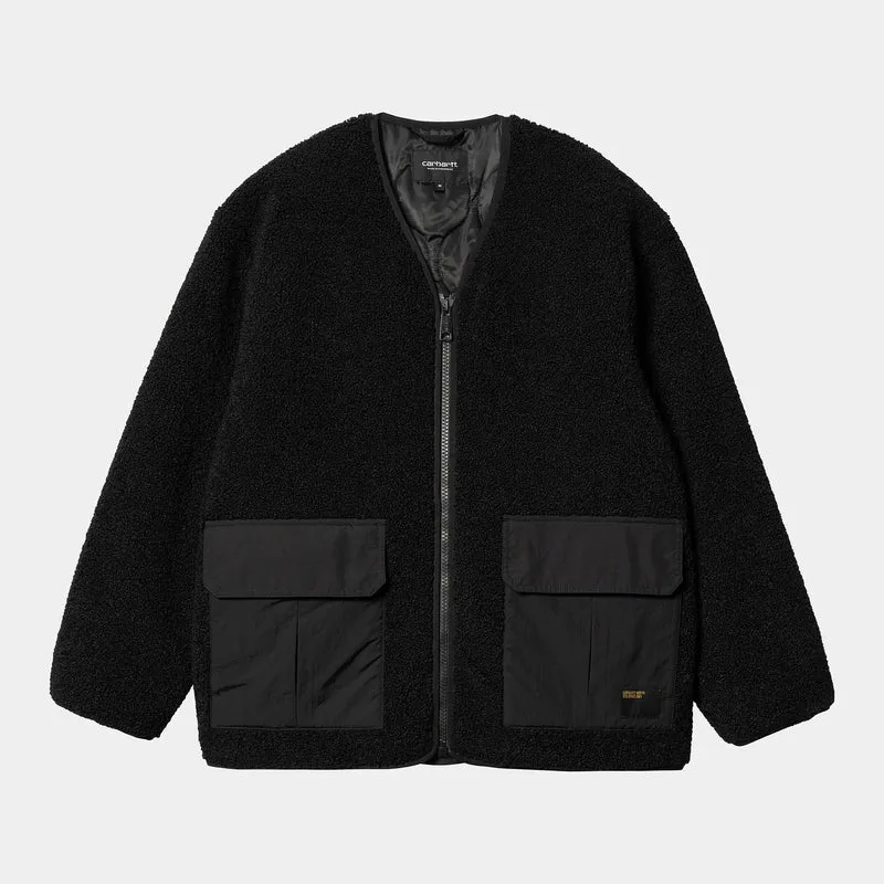 Carhartt WIP Herr Devin Liner Jacka - Svart