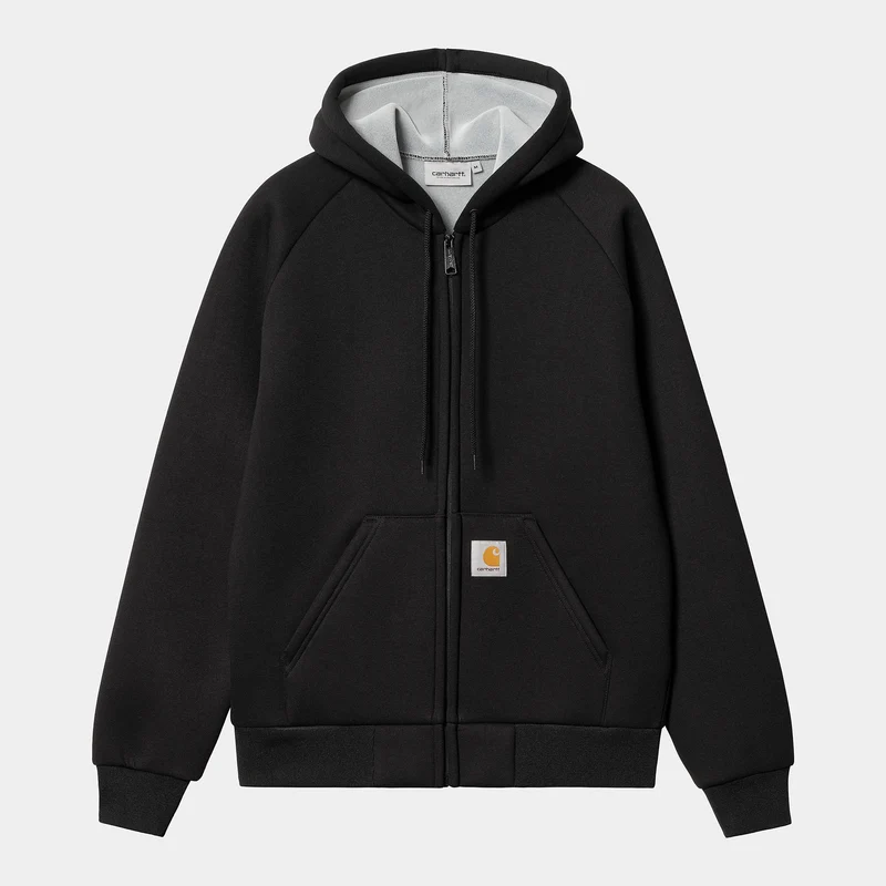 Carhartt WIP Herr Car-Lux Huvjacka - Svart / Grå