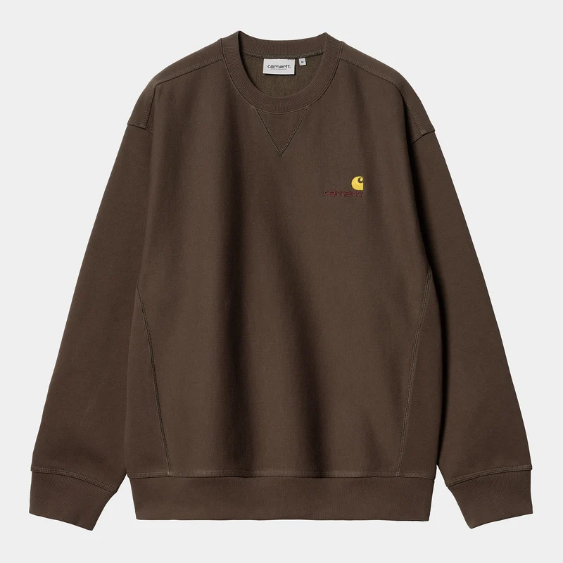 Carhartt WIP Herr American Script Träningströja - Buckeye