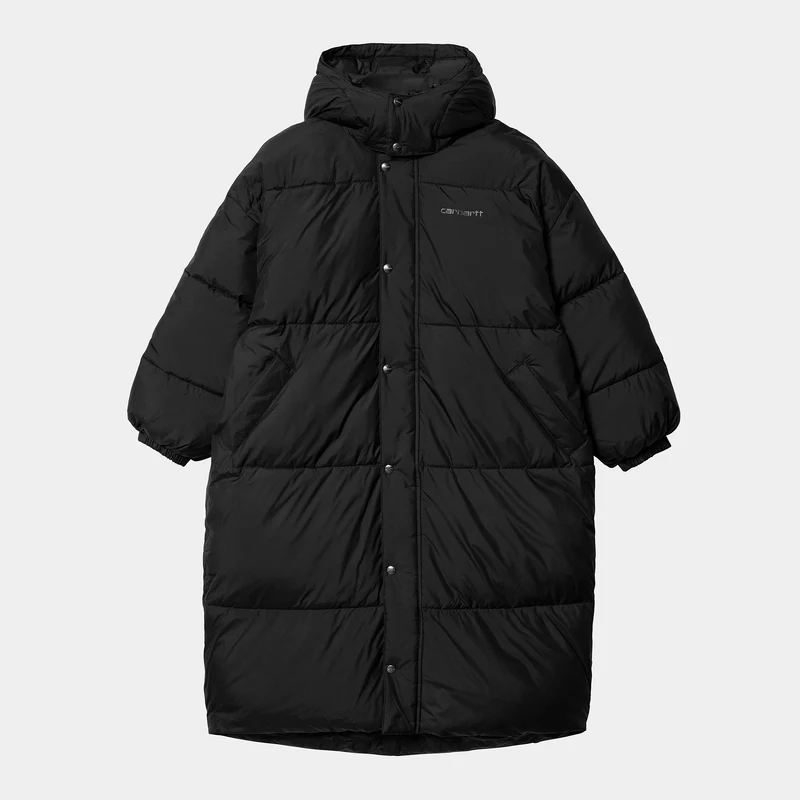 Carhartt WIP Killington Oversized Parka Jacka för kvinnor - Svart / Smed