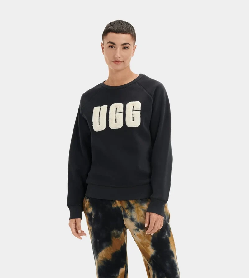 UGG Damtopp från Madeline Fuzzy Logotyp - Svart