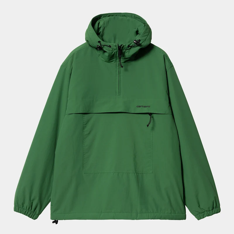 Carhartt WIP Herr Vindjacka Pullover Vinterjacka - Aspgrön / Svart