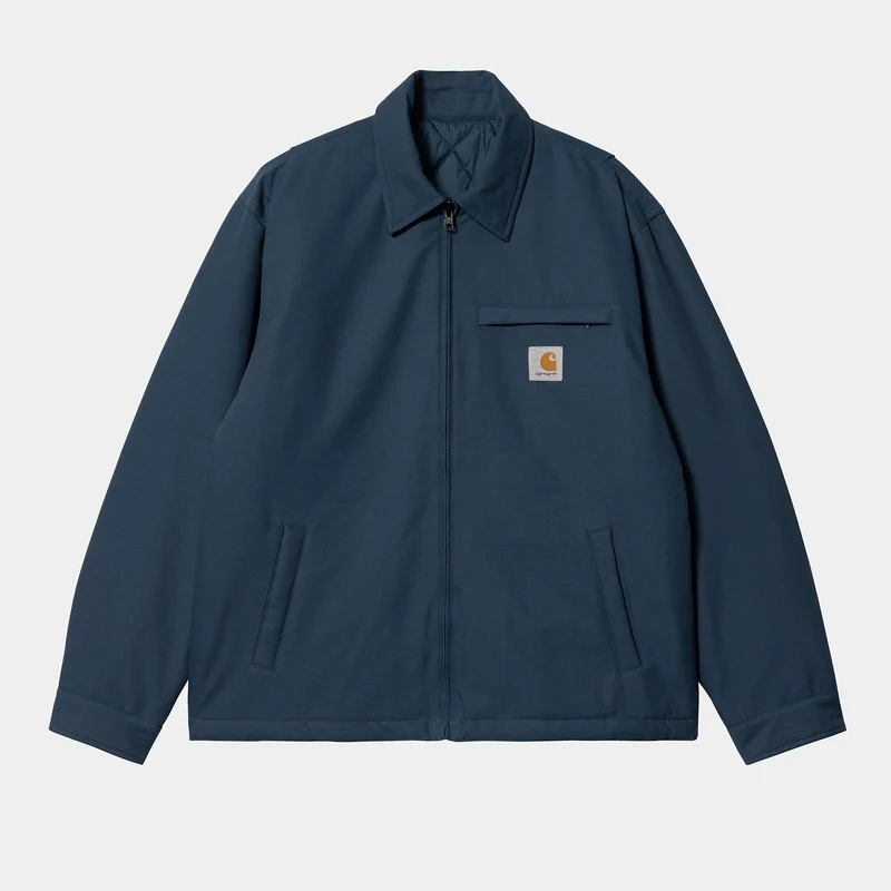 Carhartt WIP Herr Madera Jacka - Squid / Vit