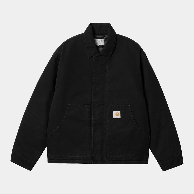 Carhartt WIP Herr OG Arcan Aged Canvas Jacka - Svart
