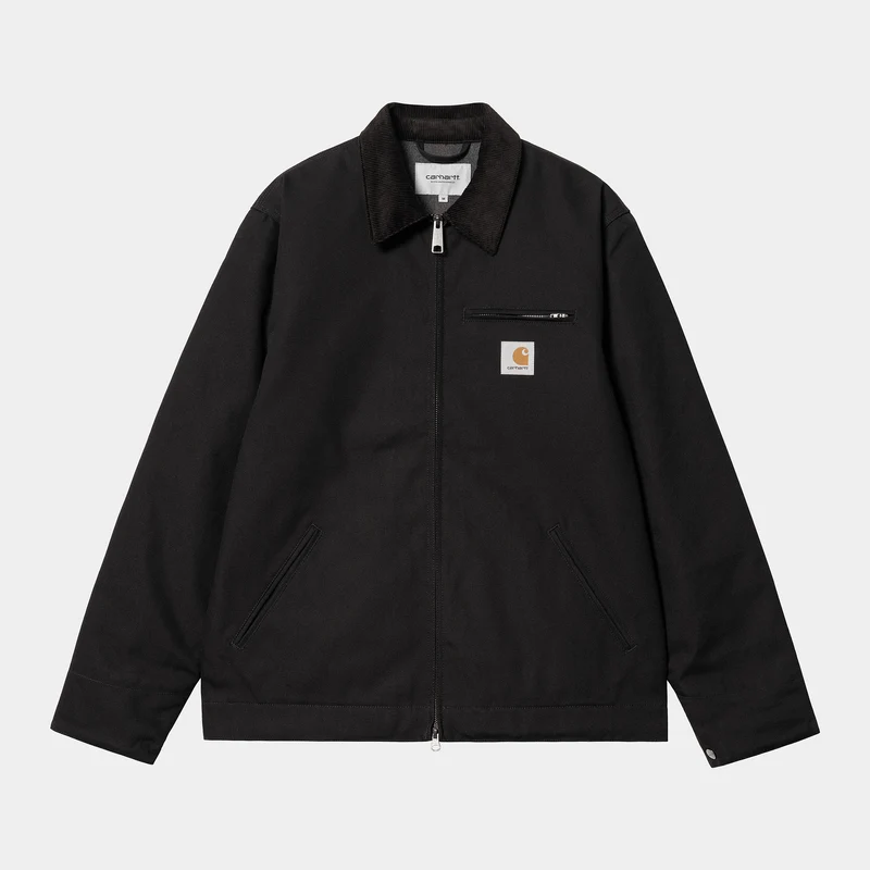 Carhartt WIP Detroit Rigid Jacket för män - Svart / Svart