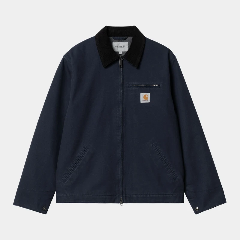 Carhartt WIP Detroit Rigid Jacket för män - Blå / Svart