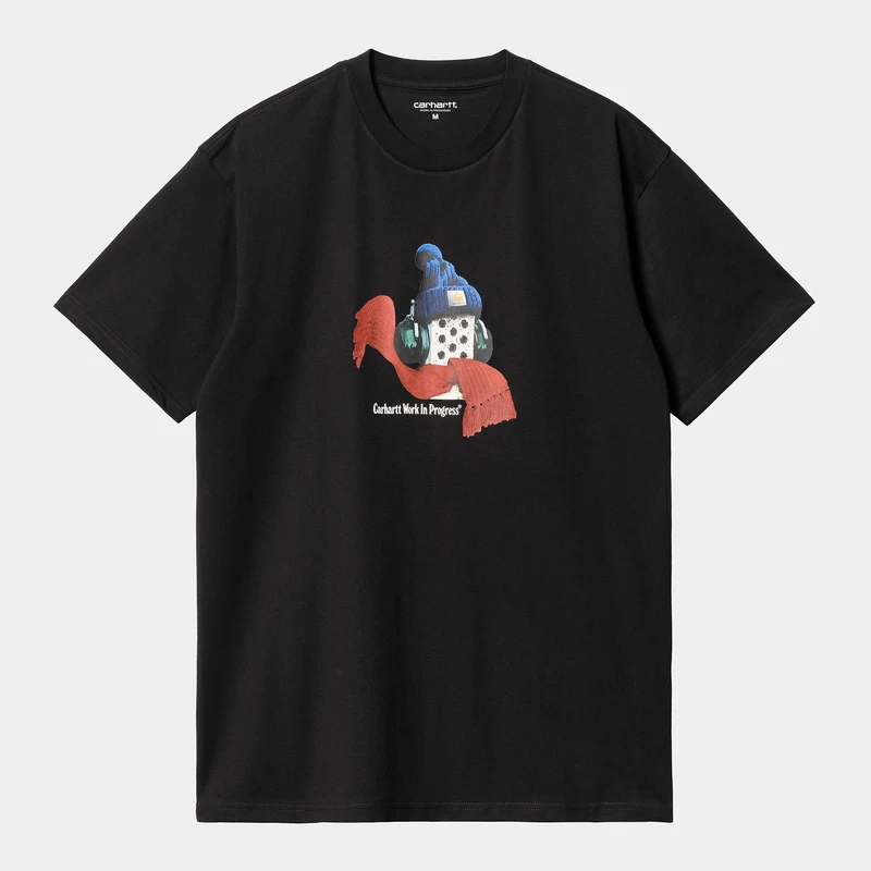 Carhartt WIP Herr Stone Cold T-shirt - Svart