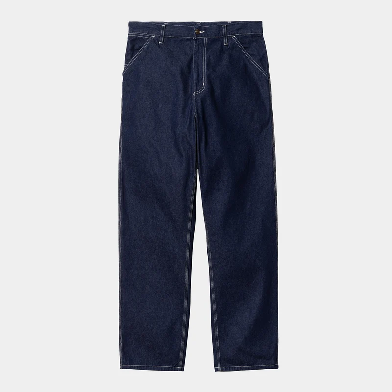 Carhartt WIP Herr Simple Pant - Blå
