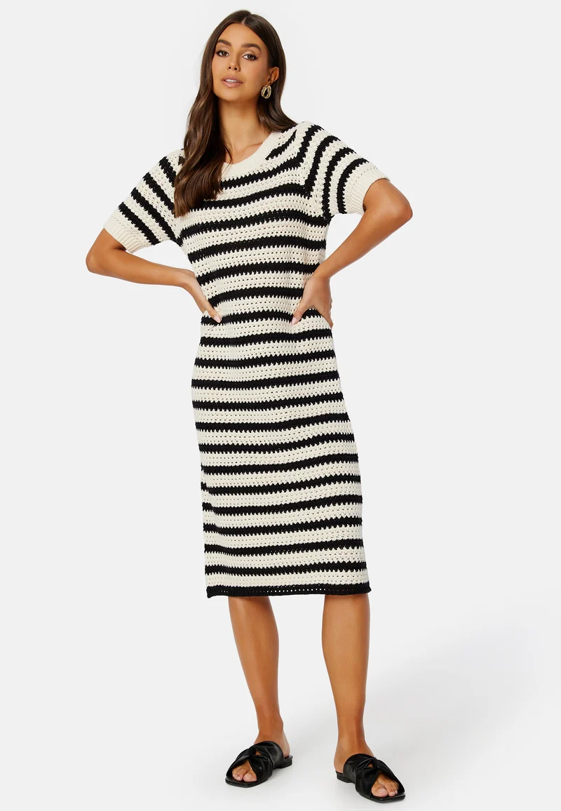 Alby SS Long Knit Dress