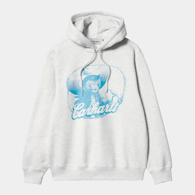 Carhartt WIP Buddy Sweat Hoodie för herr - Ash Heather