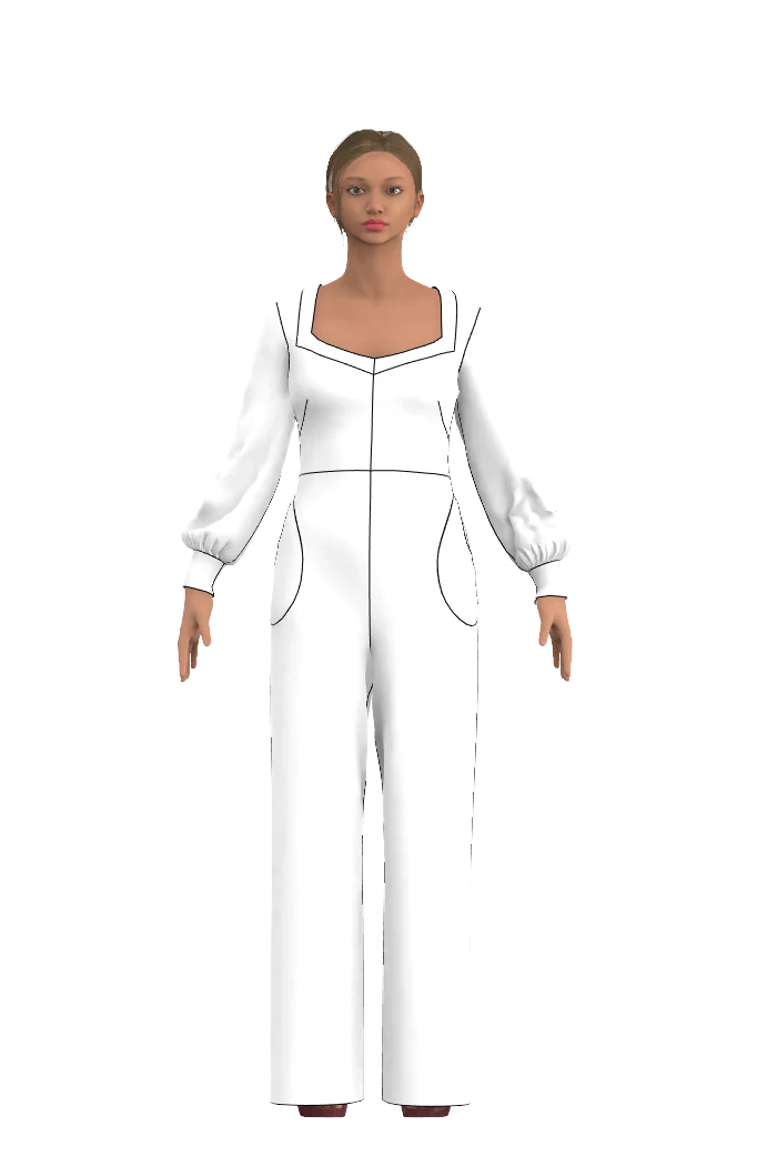 Ronja OnePiece - White