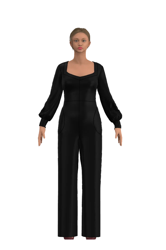Ronja OnePiece - Black