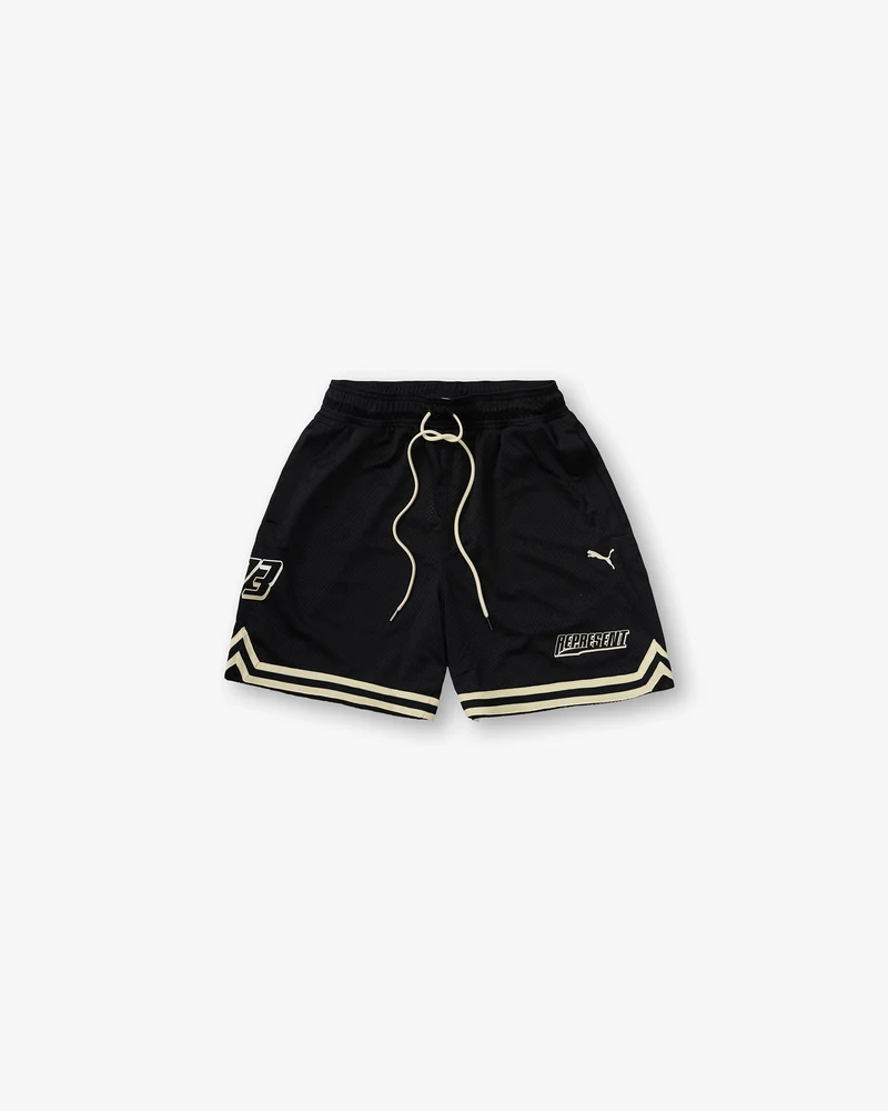 Represent X Puma Shorts - Puma Black