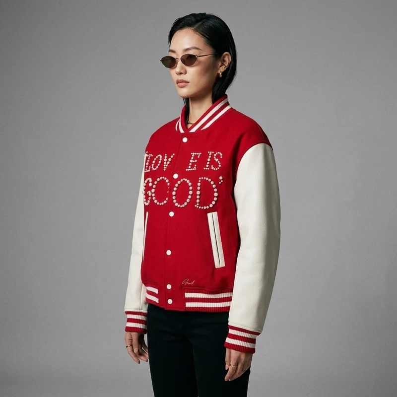 Veste Bomber Oversize Décontractée