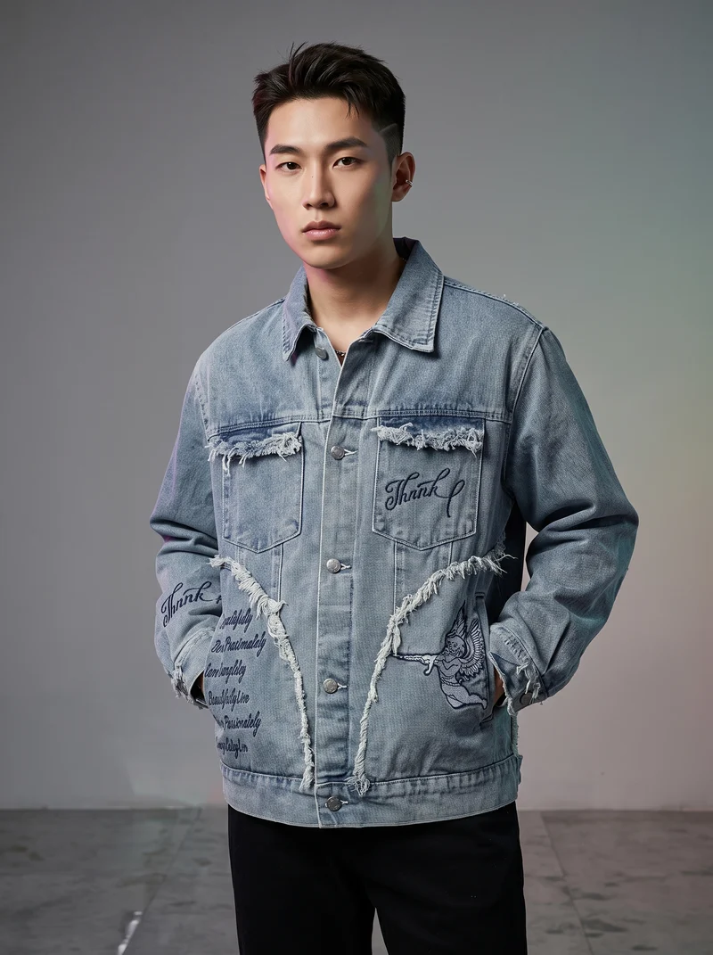 Veste Denim Oversize Vintage