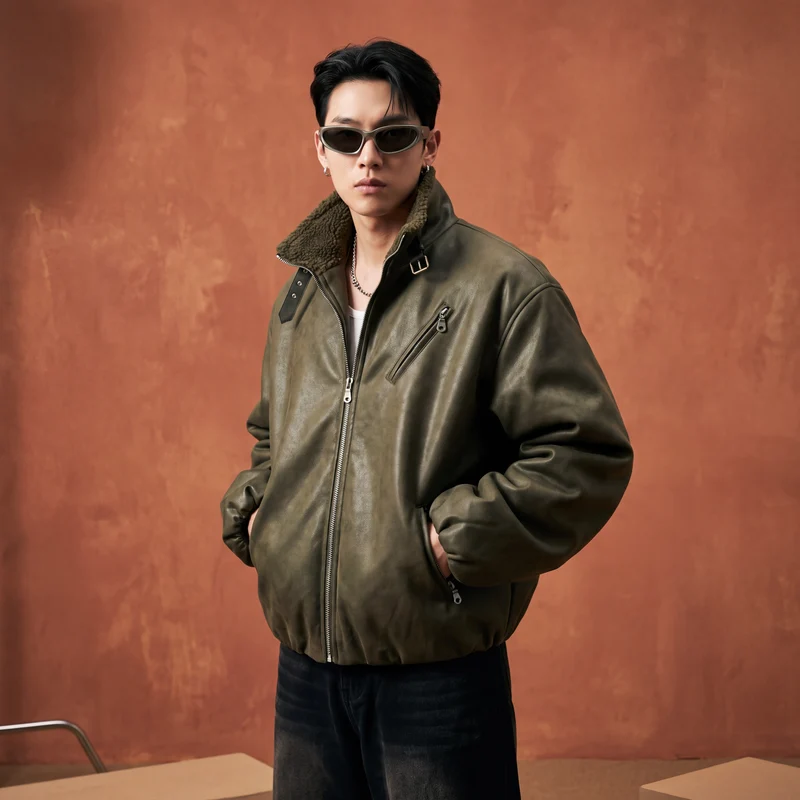Manteau Doublé Chaud