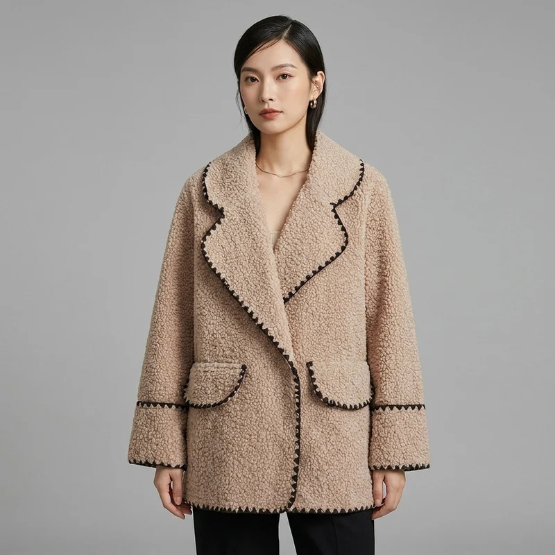Manteau Doux et Décontracté
