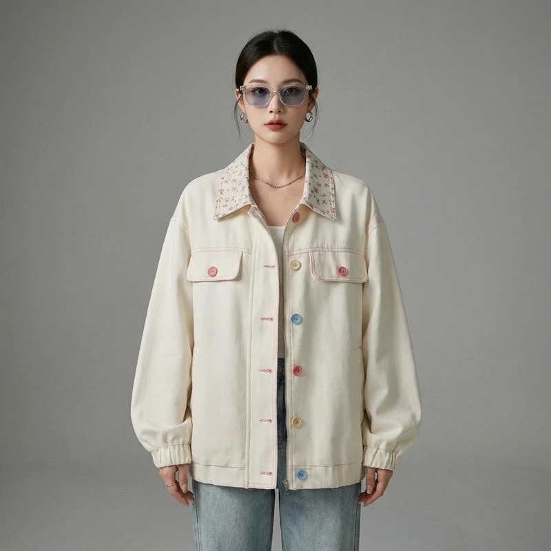 Veste Chic Unie Oversize