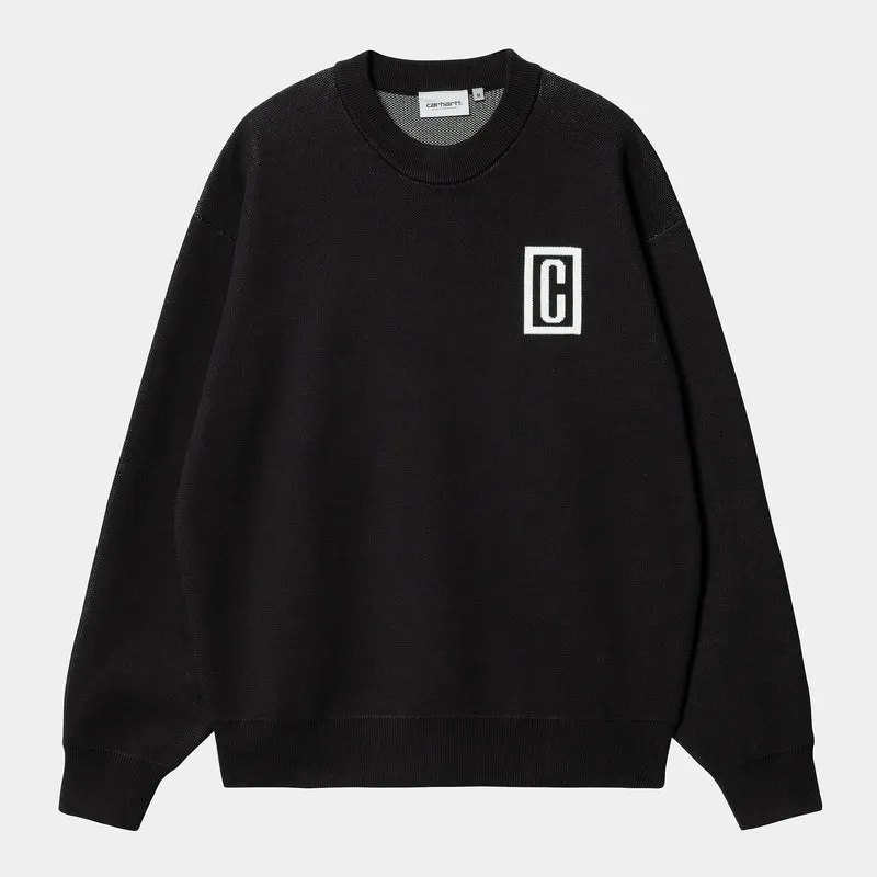 Carhartt WIP Herrbyggd tröja - Svart