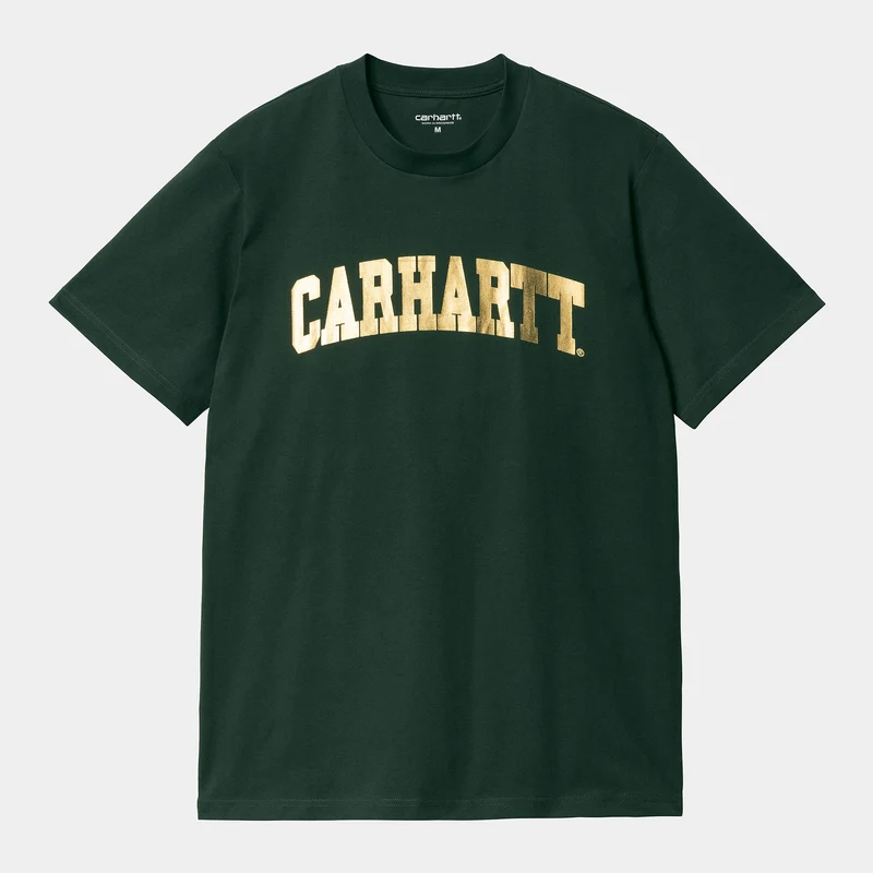 Carhartt WIP Universitet T-shirt för män - Discovery Green