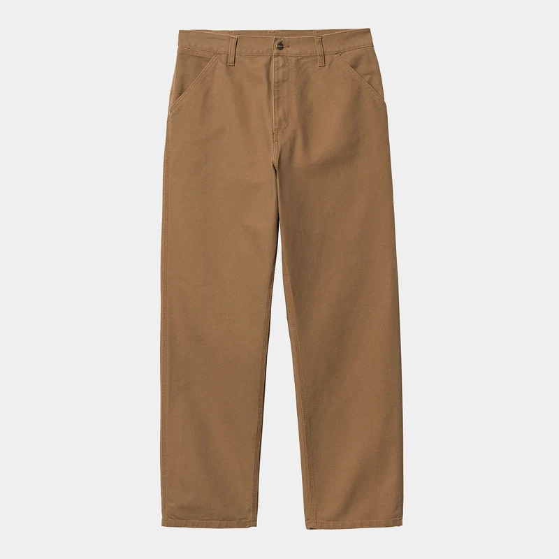 Carhartt WIP Herr Simple Pant - Hamilton Brown Sköljd