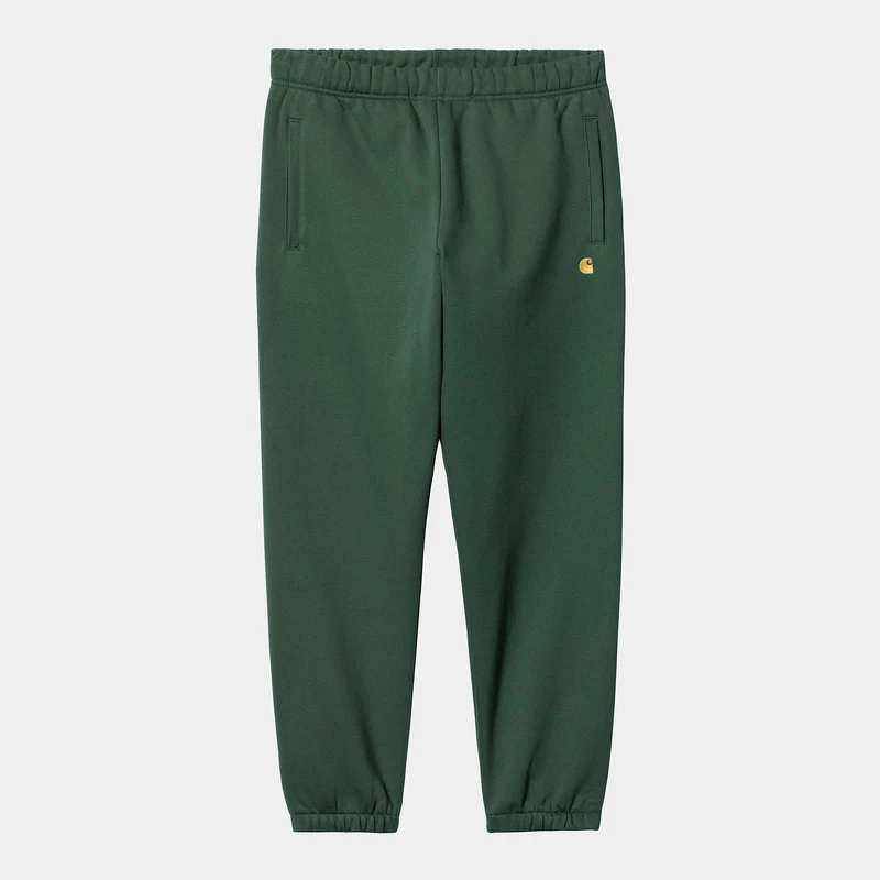 Carhartt WIP Chase Sweat Pant för män - Discovery Green