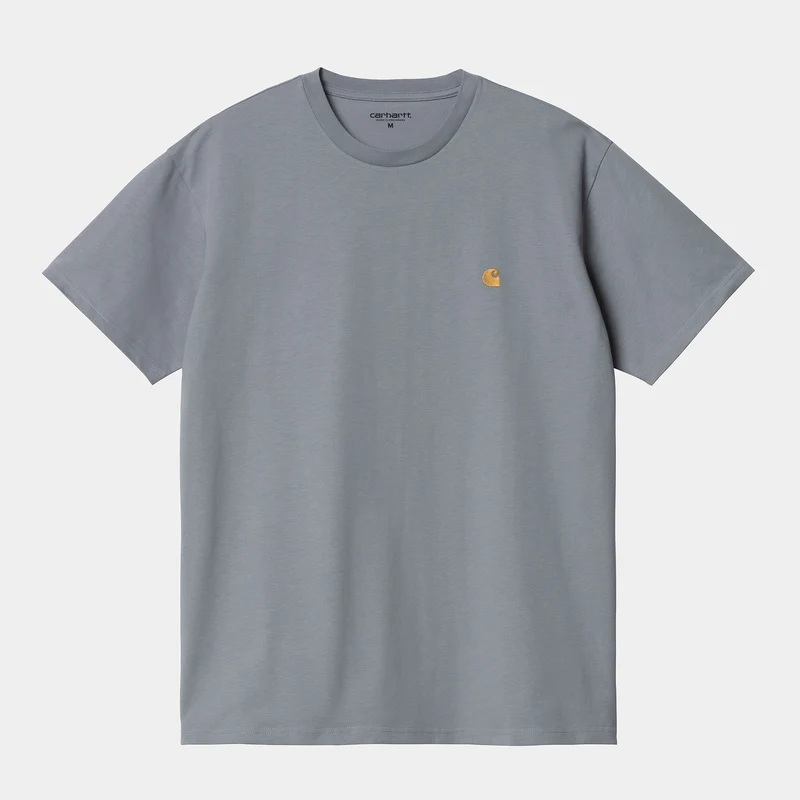 Carhartt WIP Chase kortärmad t-shirt för män - spegel