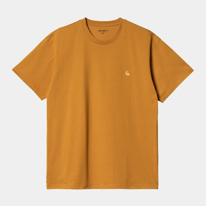 Carhartt WIP Chase kortärmad t-shirt för män - havtorn