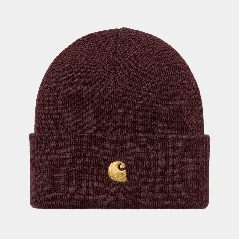 Carhartt WIP Unisex Chase Beanie - Amarone