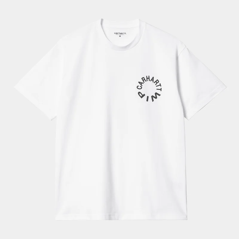 Carhartt WIP Herr Work Varsity T-shirt - Vit / Svart