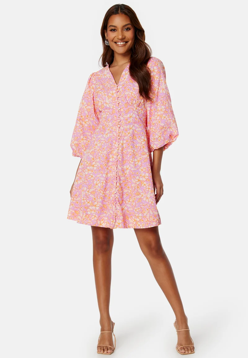 Lana 3/4 Shirt Dress