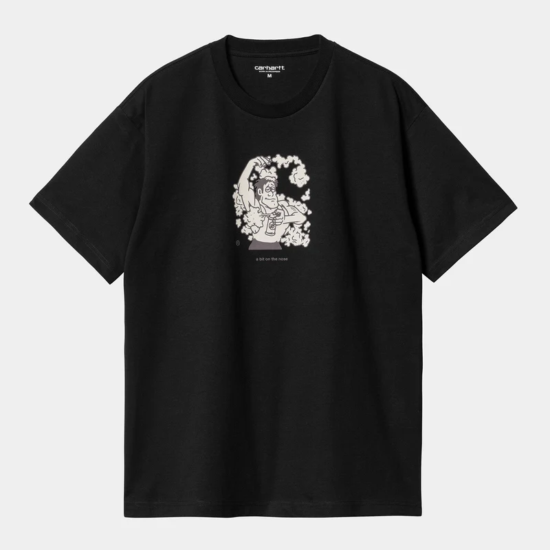 Carhartt WIP Herr Deo T-shirt - Svart