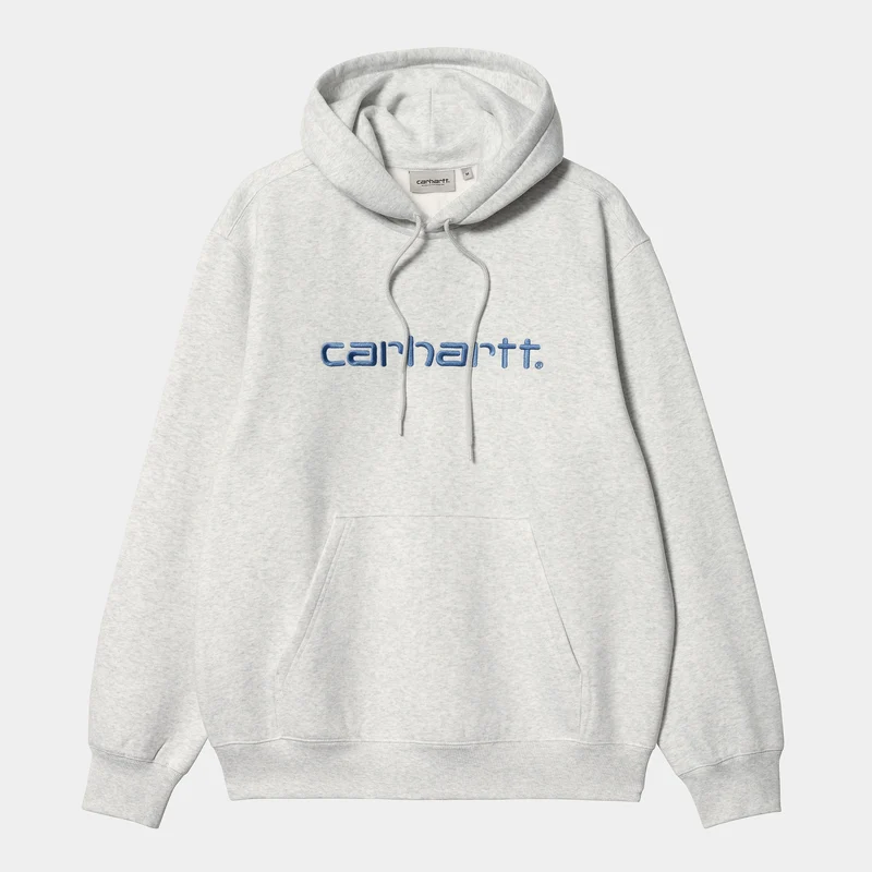 Carhartt WIP Herr Carhartt WIP Sweat Hoodie - Ash Heather / Liberty