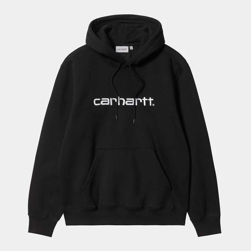 Carhartt WIP Herr Carhartt WIP Sweat Hoodie - Svart / Vit