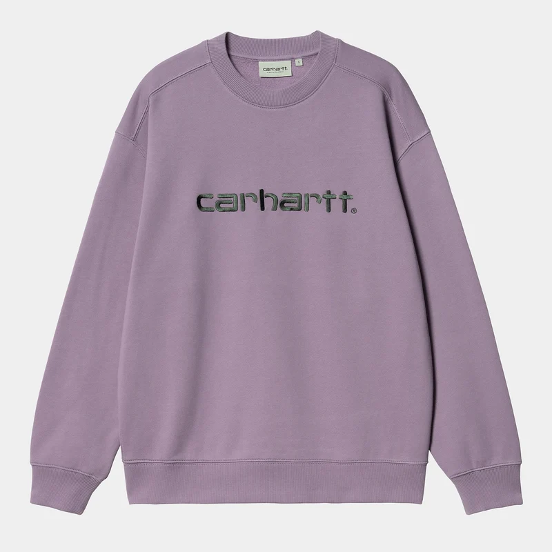 Carhartt WIP Kvinnor Carhartt WIP Sweat Top - Glasaktig lila