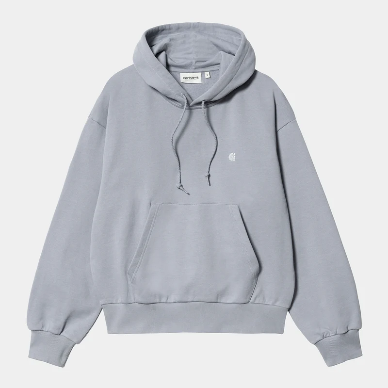 Carhartt WIP Dam Casey Sweat Hoodie - Spegel / Silver