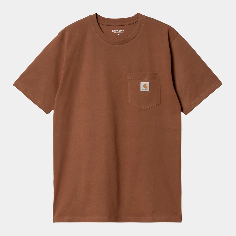 Carhartt WIP Kortärmad fick-T-shirt för män - Bäver