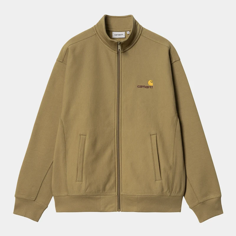 Carhartt WIP Herr American Script Jacka - Lärk