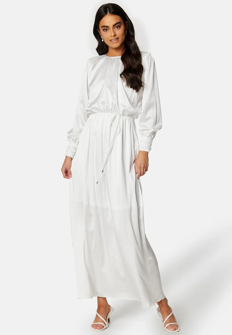 Klara Satin Maxi Dress