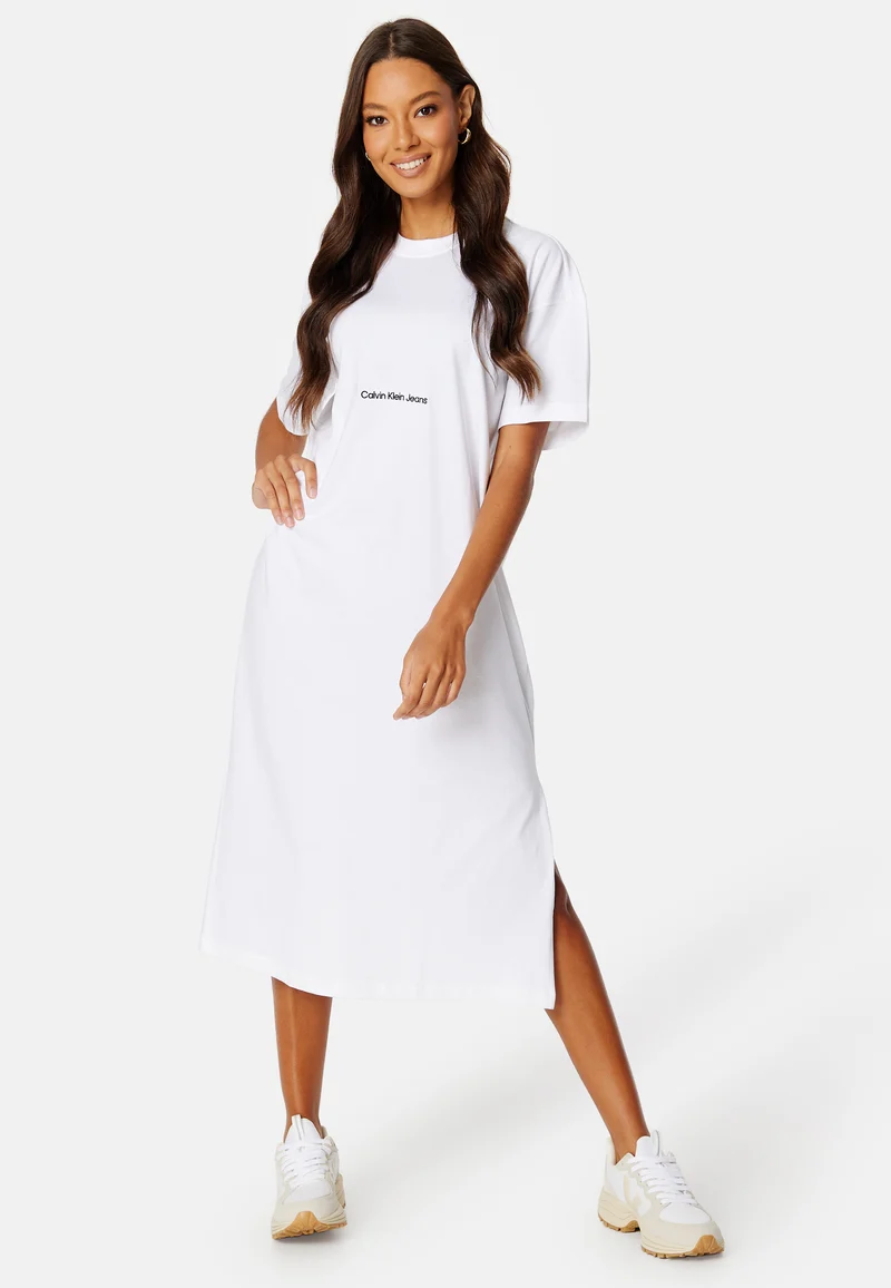 Institutional Long T-Shirt Dress