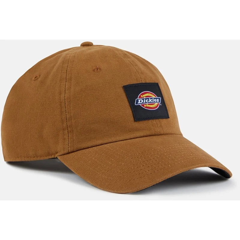 Dickies Unisex tvättad canvas keps - brun