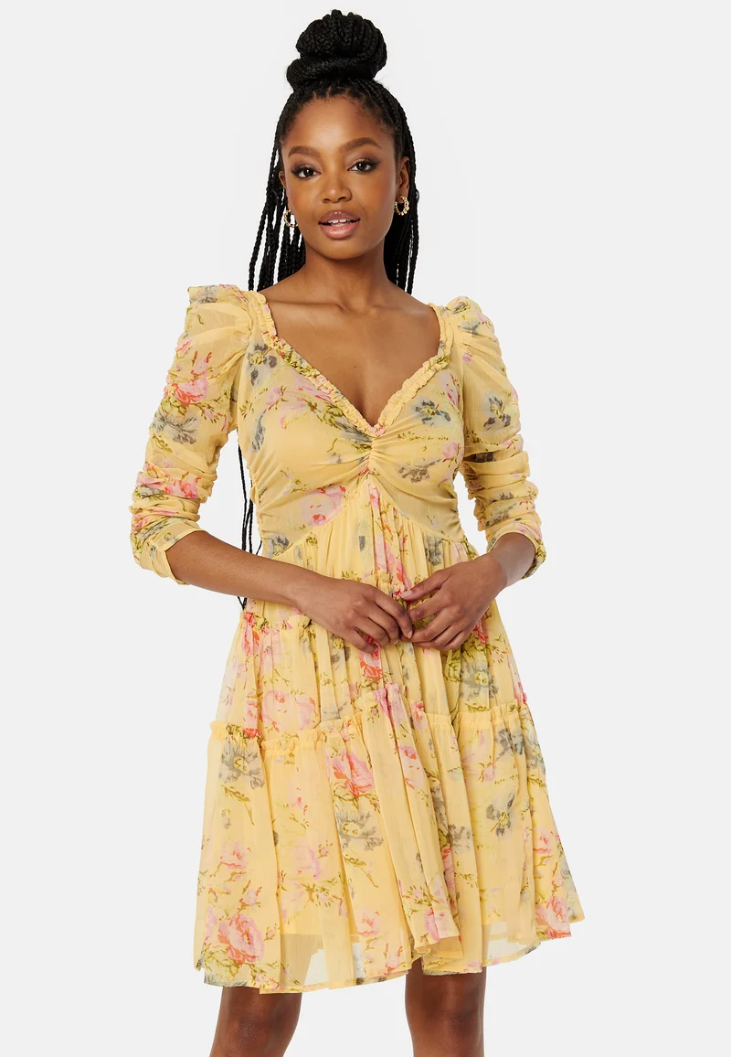 Chiffon Mini Dress